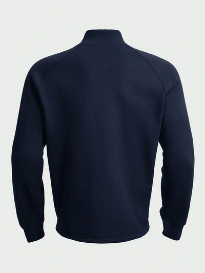 Men's Half Zip Pullover | Warm | Winter | Sweatshirt | Men's Quarter Zip Sweaters-Grace Aura