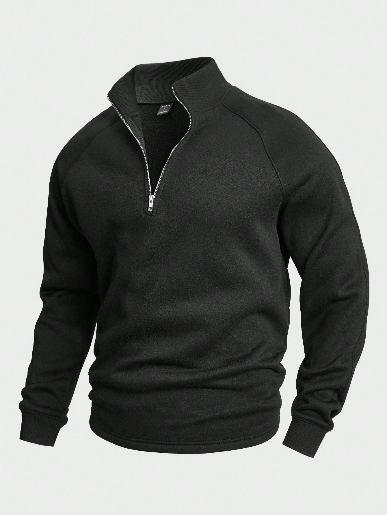 Men's Half Zip Pullover | Warm | Winter | Sweatshirt | Men's Quarter Zip Sweaters-Grace Aura