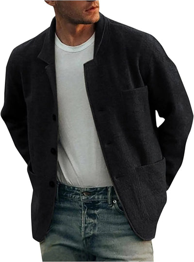 Men's Jacket | Casual | Button-Up | Blazer Jacket | Overshirt Jacket-Grace Aura