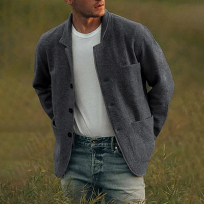 Men's Jacket | Casual | Button-Up | Blazer Jacket | Overshirt Jacket-Grace Aura