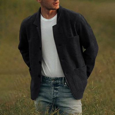 Men's Jacket | Casual | Button-Up | Blazer Jacket | Overshirt Jacket-Grace Aura