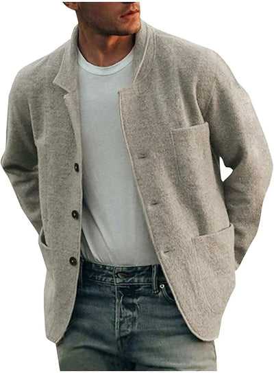 Men's Jacket | Casual | Button-Up | Blazer Jacket | Overshirt Jacket-Grace Aura