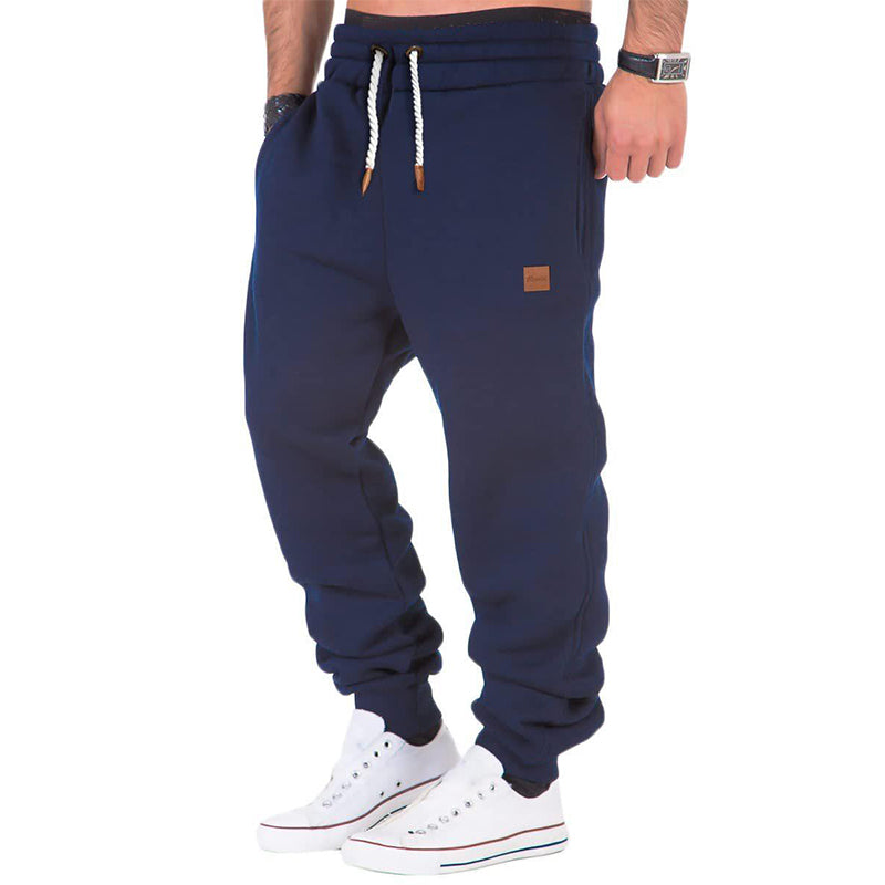 Men's Joggers - Drawstring - Elastic Waist - Sweatpants - Men's Lounge Pants-Grace Aura