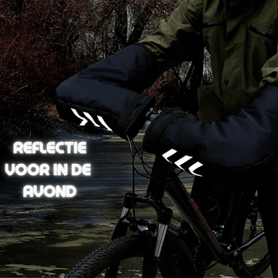 Motorcycle Handlebar Muffs - Waterproof - Reflective - Cycling Gloves - Motorcycle Muffs-Grace Aura