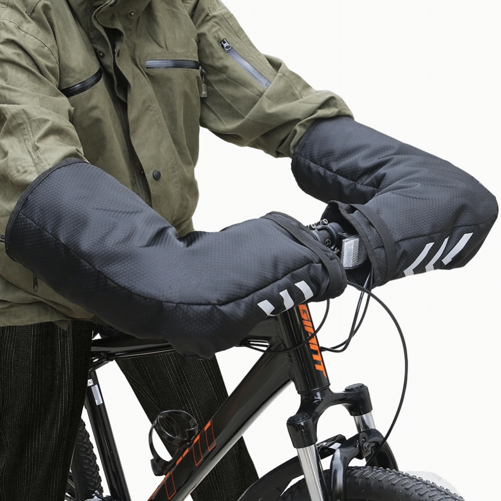 Motorcycle Handlebar Muffs - Waterproof - Reflective - Cycling Gloves - Motorcycle Muffs-Grace Aura