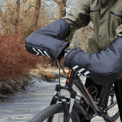 Motorcycle Handlebar Muffs - Waterproof - Reflective - Cycling Gloves - Motorcycle Muffs-Grace Aura