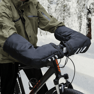 Motorcycle Handlebar Muffs - Waterproof - Reflective - Cycling Gloves - Motorcycle Muffs-Grace Aura