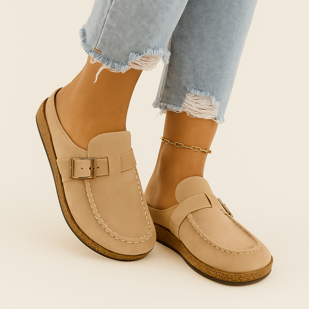 Mules - Women's Slip-On Suede Clogs Slippers-Grace Aura