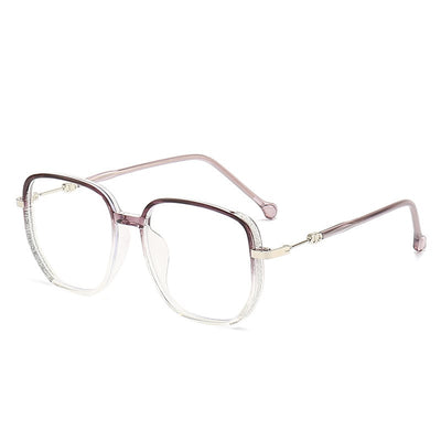 Non-Prescription Glasses | Square | Clear Lensed | Blue Light Blocking Glasses | Women's Glasses-Grace Aura