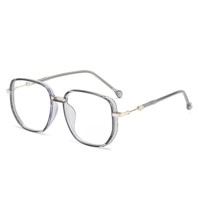 Non-Prescription Glasses | Square | Clear Lensed | Blue Light Blocking Glasses | Women's Glasses-Grace Aura