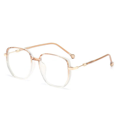 Non-Prescription Glasses | Square | Clear Lensed | Blue Light Blocking Glasses | Women's Glasses-Grace Aura