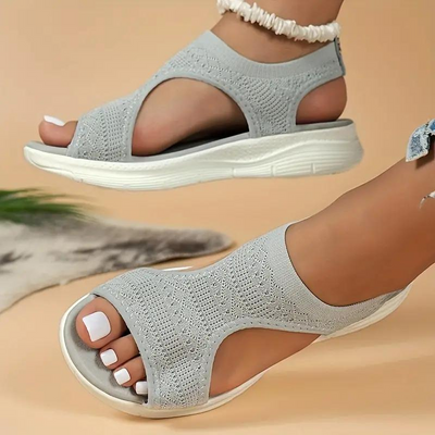 Orthopedic Sandals, Slip On, Comfortable, Ergonomic Shoes, Summer Shoes-Grace Aura