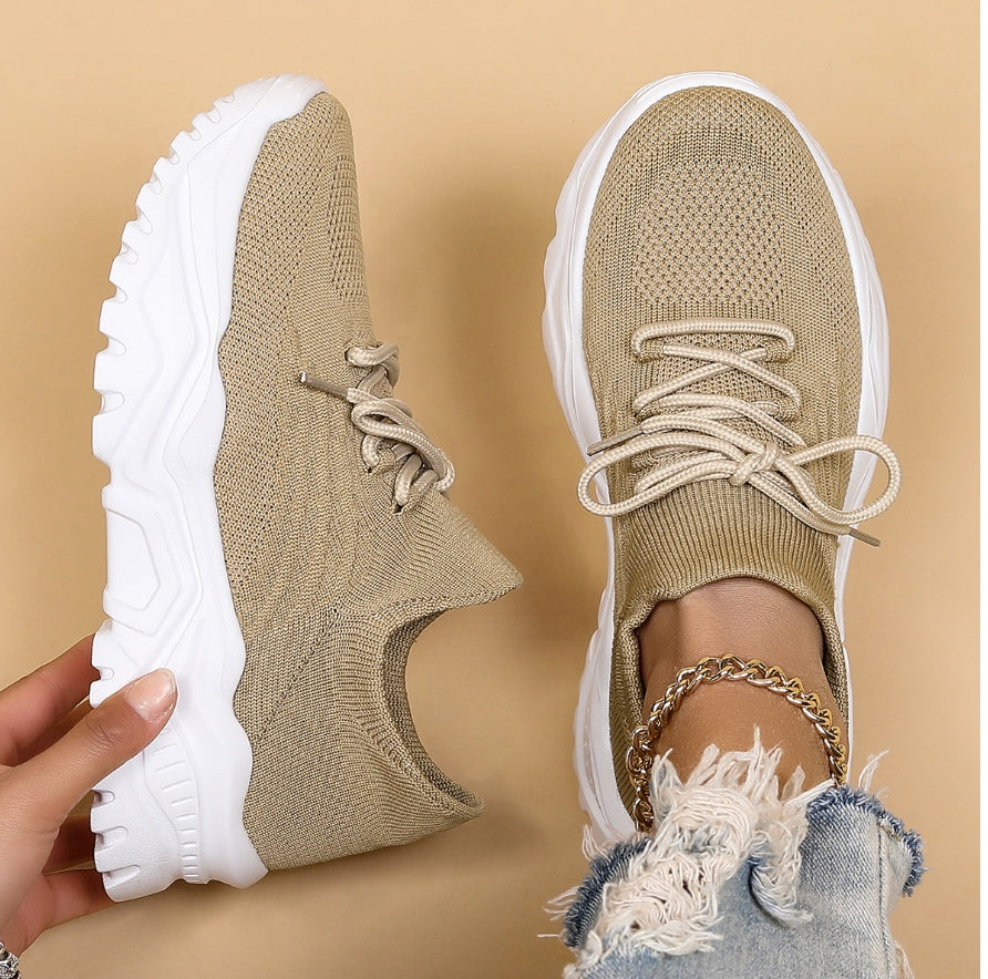 Orthopedic Trainers | Chunky | Mesh | Slip-On Sneakers | Women's Trainers-Grace Aura