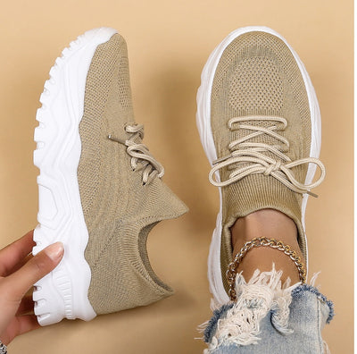Orthopedic Trainers | Chunky | Mesh | Slip-On Sneakers | Women's Trainers-Grace Aura