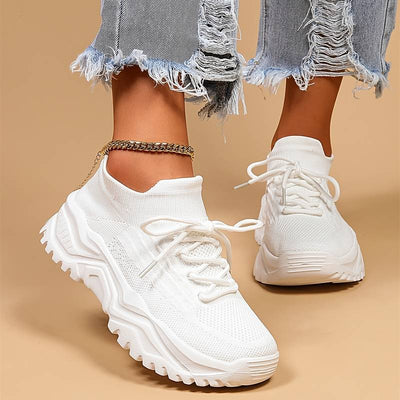 Orthopedic Trainers | Chunky | Mesh | Slip-On Sneakers | Women's Trainers-Grace Aura