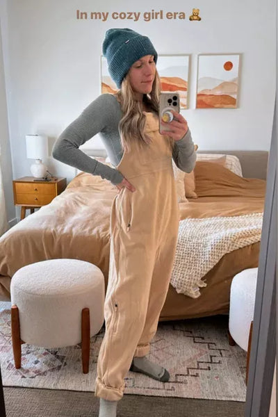 Overalls - Comfy - Fleece - Overalls Jumpsuit - Gungaree Womens-Grace Aura