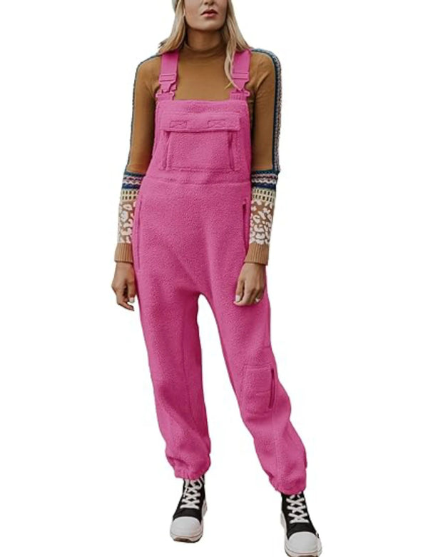 Overalls - Comfy - Fleece - Overalls Jumpsuit - Gungaree Womens-Grace Aura