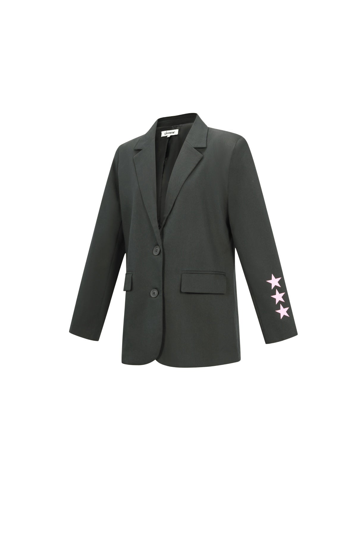 Oversized Blazer - Starry - Printed - Loose Fit Blazer - Women's Blazer-Grace Aura