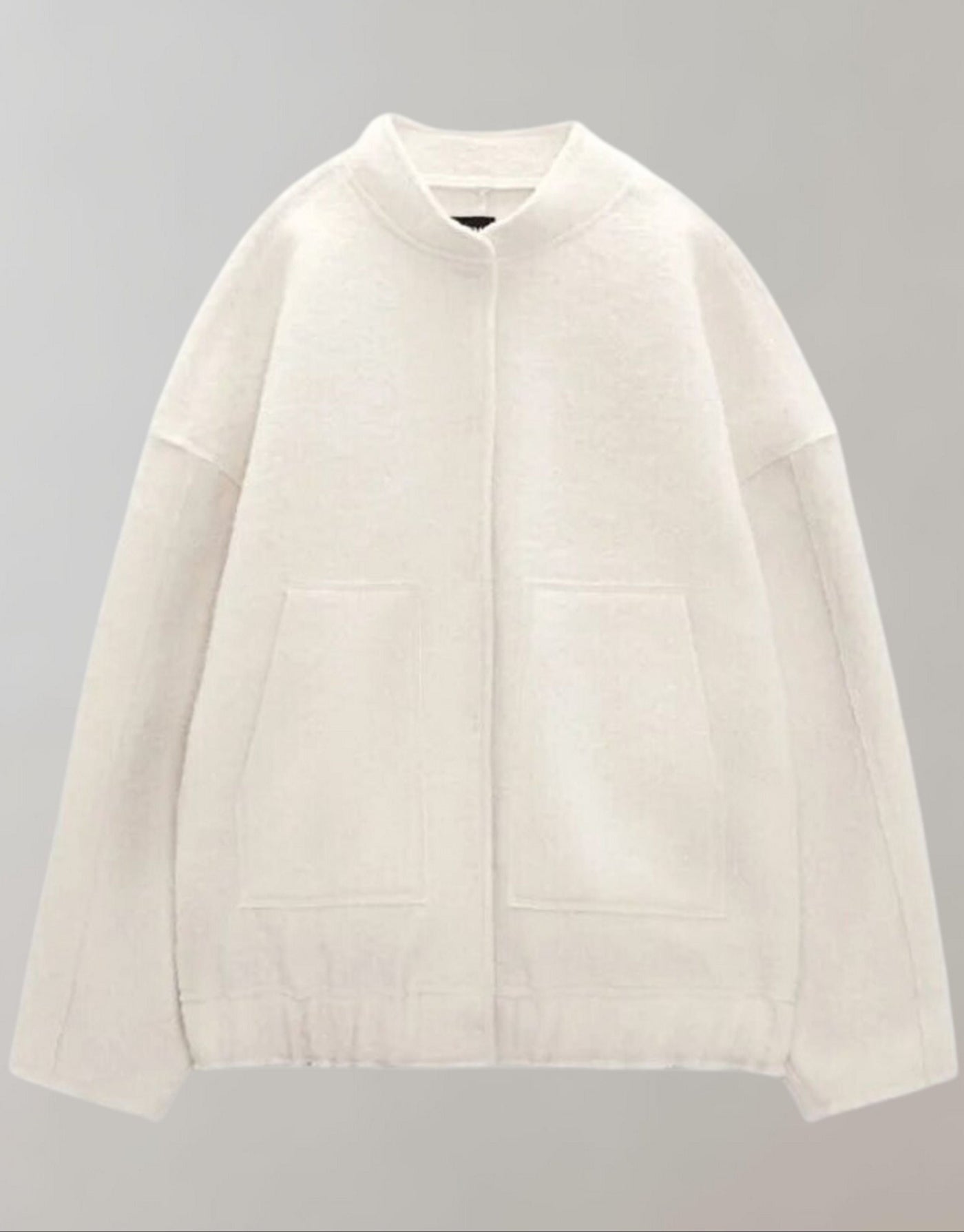 Oversized Bomber Jacket | Casual | Button-Up | Oversized Jacket | Women's Jacket-Grace Aura