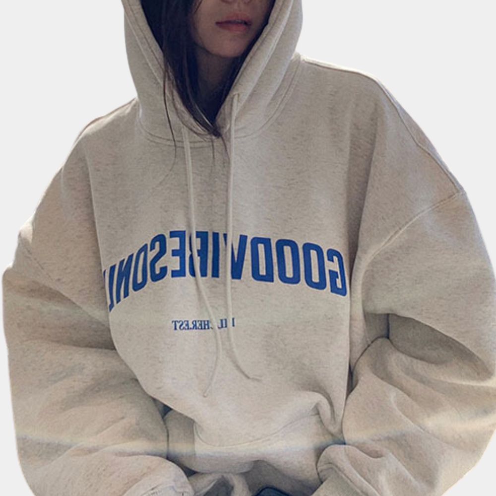 Oversized Hoodie - Cozy - Warm - Pullover Hoodie - Women's Clothing-Grace Aura
