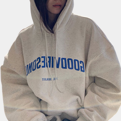 Oversized Hoodie - Cozy - Warm - Pullover Hoodie - Women's Clothing-Grace Aura