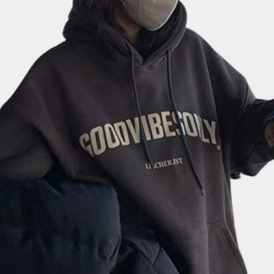 Oversized Hoodie - Cozy - Warm - Pullover Hoodie - Women's Clothing-Grace Aura