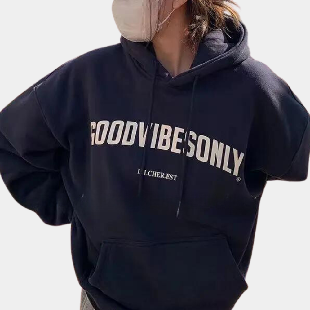 Oversized Hoodie - Cozy - Warm - Pullover Hoodie - Women's Clothing-Grace Aura