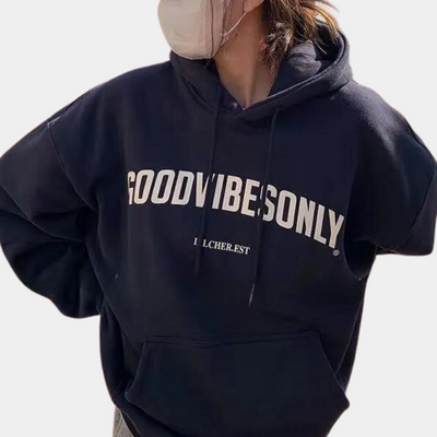Oversized Hoodie - Cozy - Warm - Pullover Hoodie - Women's Clothing-Grace Aura