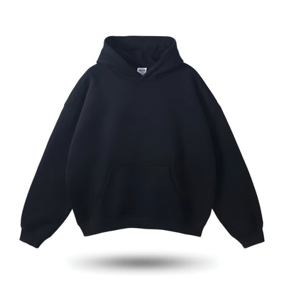 Oversized Hoodie | Pullover | Comfy | Plain Hoodie | Unisex Hoodie-Grace Aura