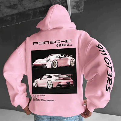 Oversized Hoodie - Warm - Printed - Pullover Hoodie - Hoodie for Men-Grace Aura