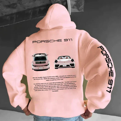 Oversized Hoodie - Warm - Printed - Pullover Hoodie - Hoodie for Men-Grace Aura