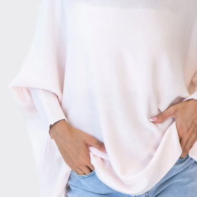 Oversized Jumper | Batwing | Boatneck | Oversized Pullover | Women's Knitwear-Grace Aura