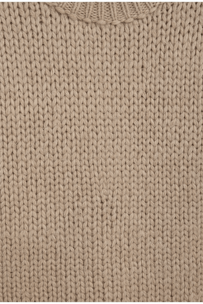 Oversized Jumper - Long - Chunky - Knitted Sweater - Women's Knitwear-Grace Aura