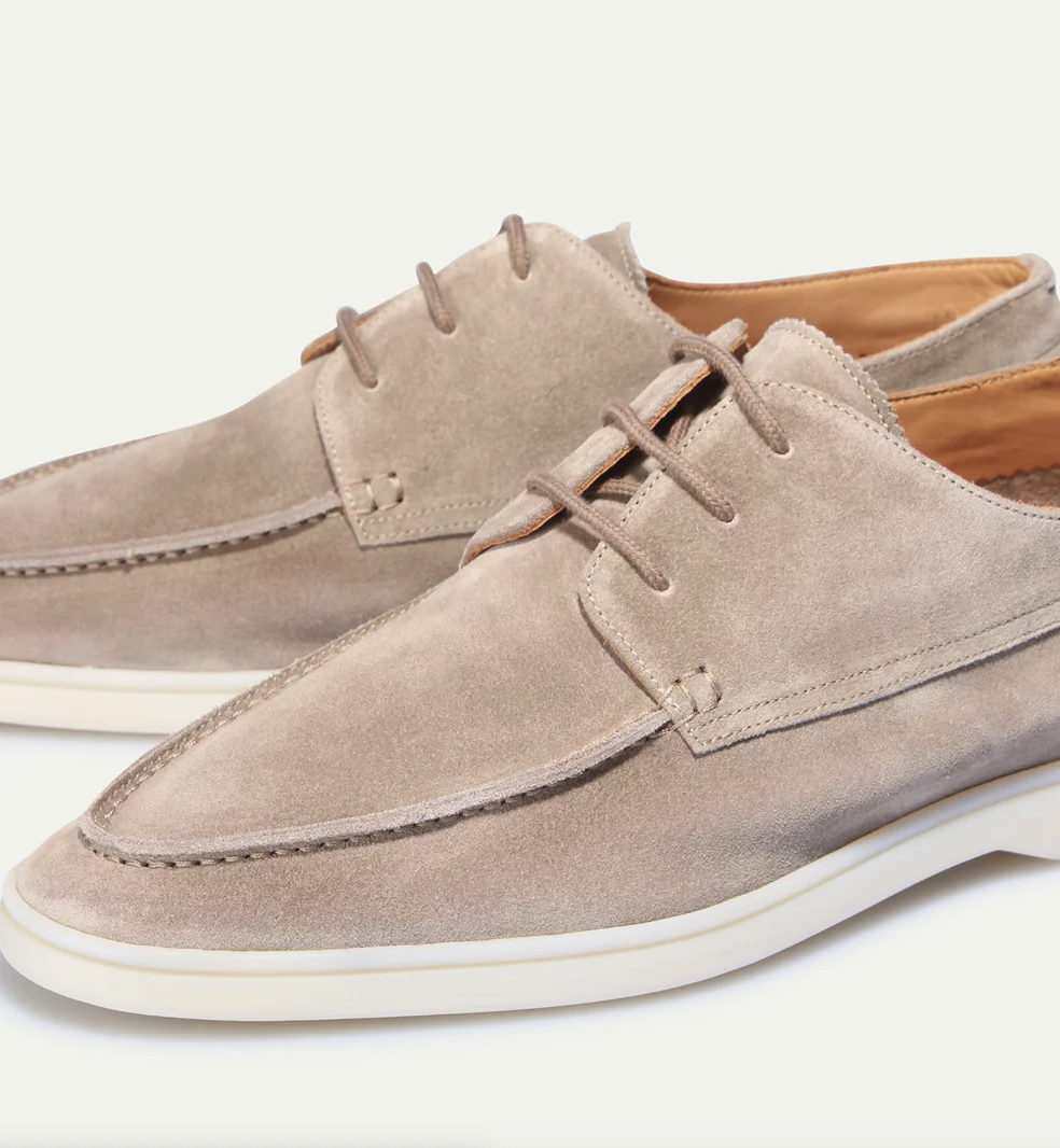 Oxford Shoes | Lace-Up | Suede | Dress Shoes | Men's Shoes-Grace Aura