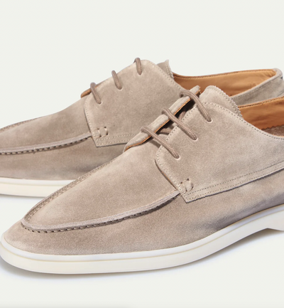 Oxford Shoes | Lace-Up | Suede | Dress Shoes | Men's Shoes-Grace Aura