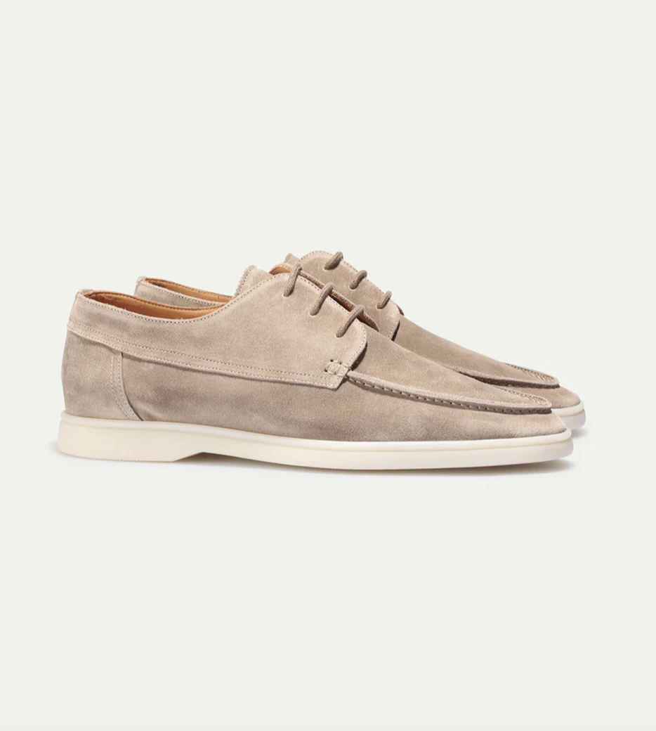 Oxford Shoes | Lace-Up | Suede | Dress Shoes | Men's Shoes-Grace Aura