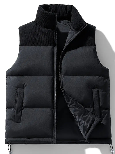 Padded Gilet - Zip-Up - Bodywarmer - Puffer Vest - Men's Gilet-Grace Aura