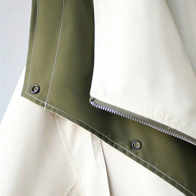 Parka Jacket - Hooded - Oversized - Autumn Jacket - Women's Jacket-Grace Aura
