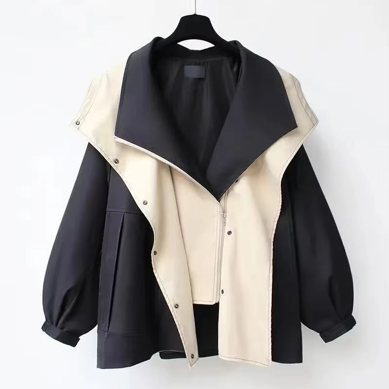 Parka Jacket - Hooded - Oversized - Autumn Jacket - Women's Jacket-Grace Aura