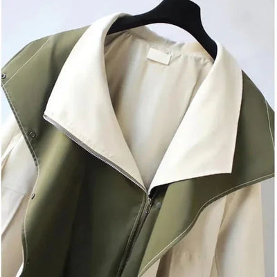 Parka Jacket - Hooded - Oversized - Autumn Jacket - Women's Jacket-Grace Aura
