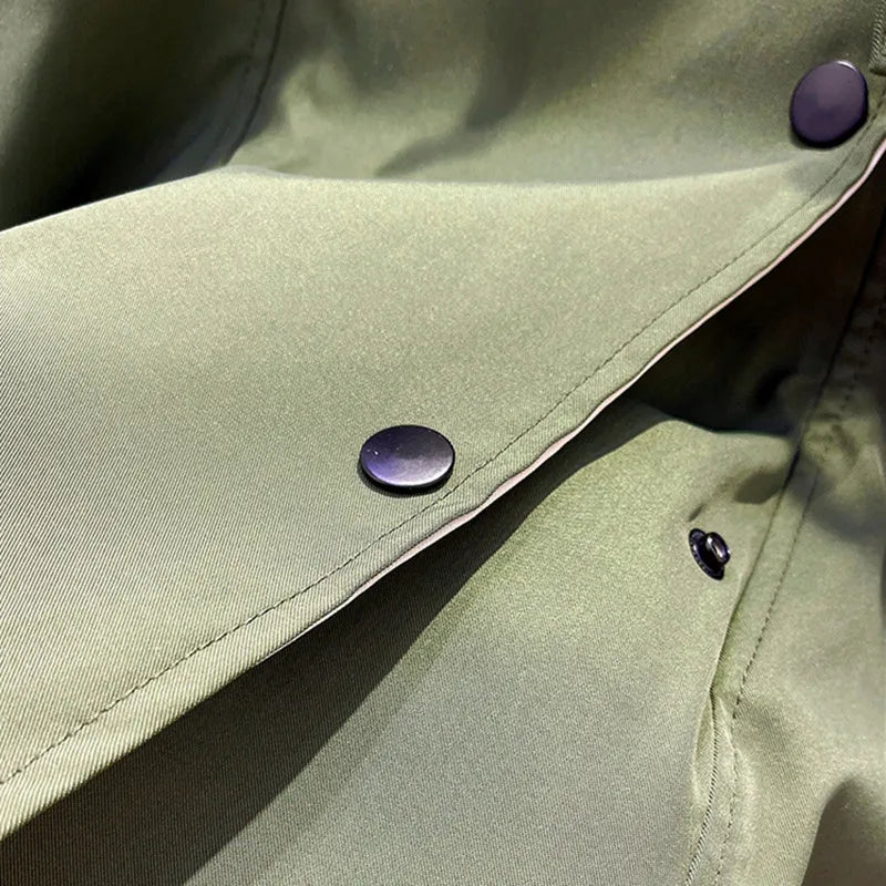 Parka Jacket - Hooded - Oversized - Autumn Jacket - Women's Jacket-Grace Aura