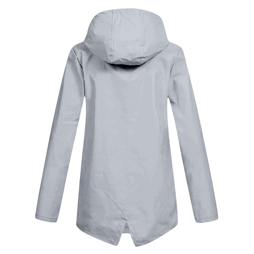 Parka Jacket - Women's Hooded Mid Length Windproof Jacket for Autumn-Grace Aura