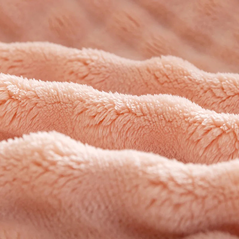 Plush Blanket - Warm Fuzzy Winter Throw Blankets for Couch-Grace Aura