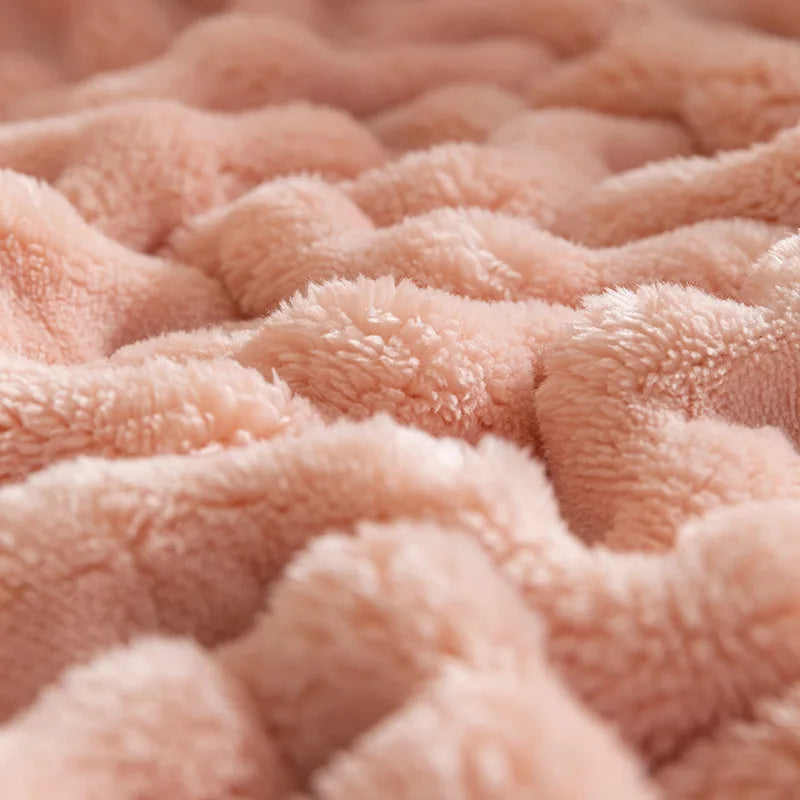 Plush Blanket - Warm Fuzzy Winter Throw Blankets for Couch-Grace Aura