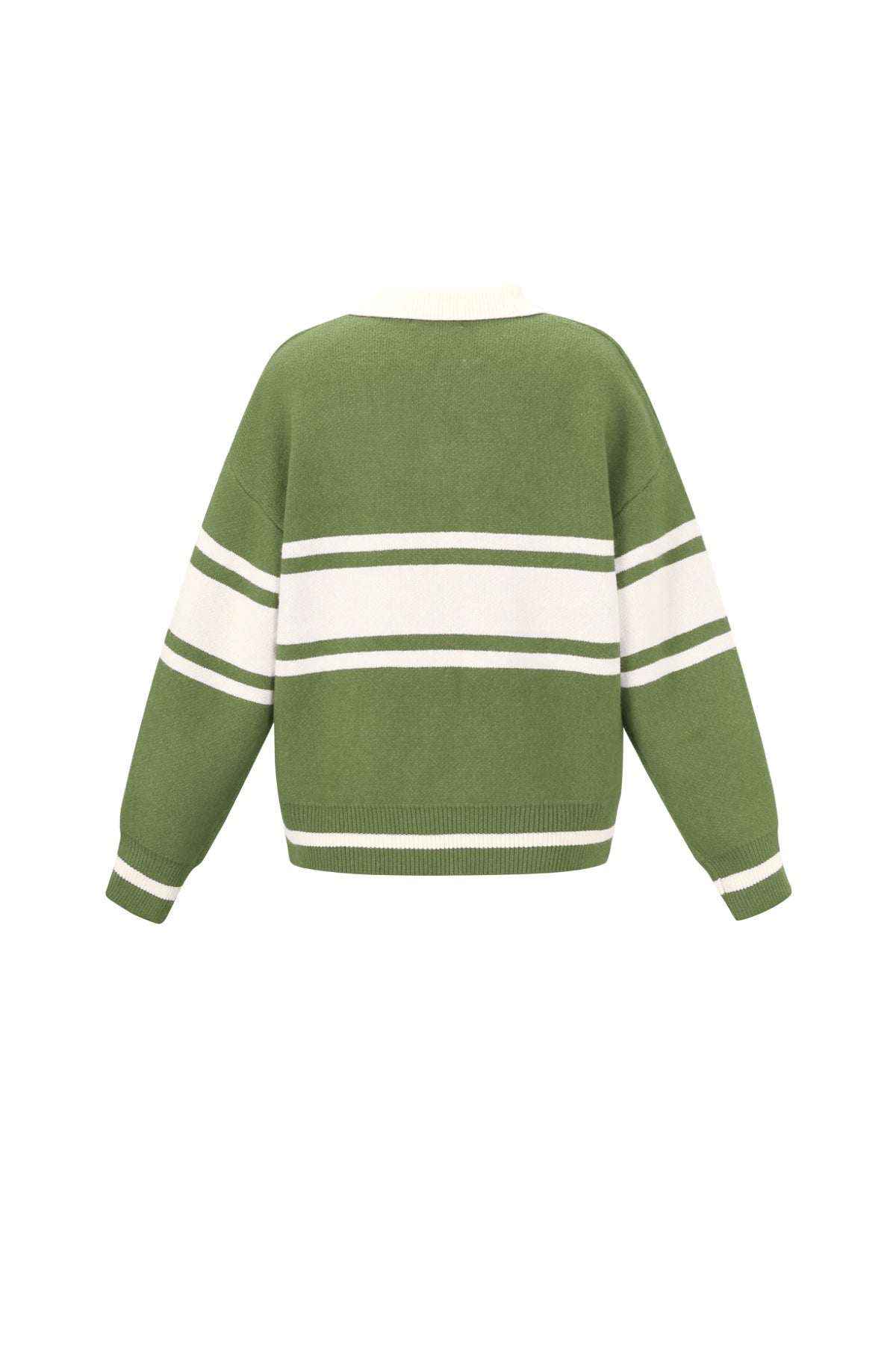 Polo Jumper - Los Angeles - Collared - Knitted Sweater - Women's Knitwear-Grace Aura