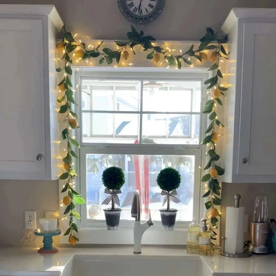 Pre-Lit Garland - LED - Artificial - Christmas Garlands Lights - Christmas Lights-Grace Aura