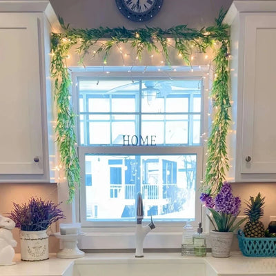 Pre-Lit Garland - LED - Artificial - Christmas Garlands Lights - Christmas Lights-Grace Aura