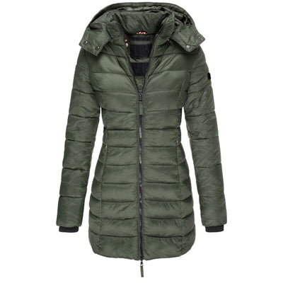 Puffer Coat - Warm - Hooded - Down Jacket - Women's Winter Jacket -Grace Aura