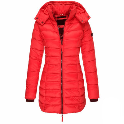 Puffer Coat - Warm - Hooded - Down Jacket - Women's Winter Jacket -Grace Aura