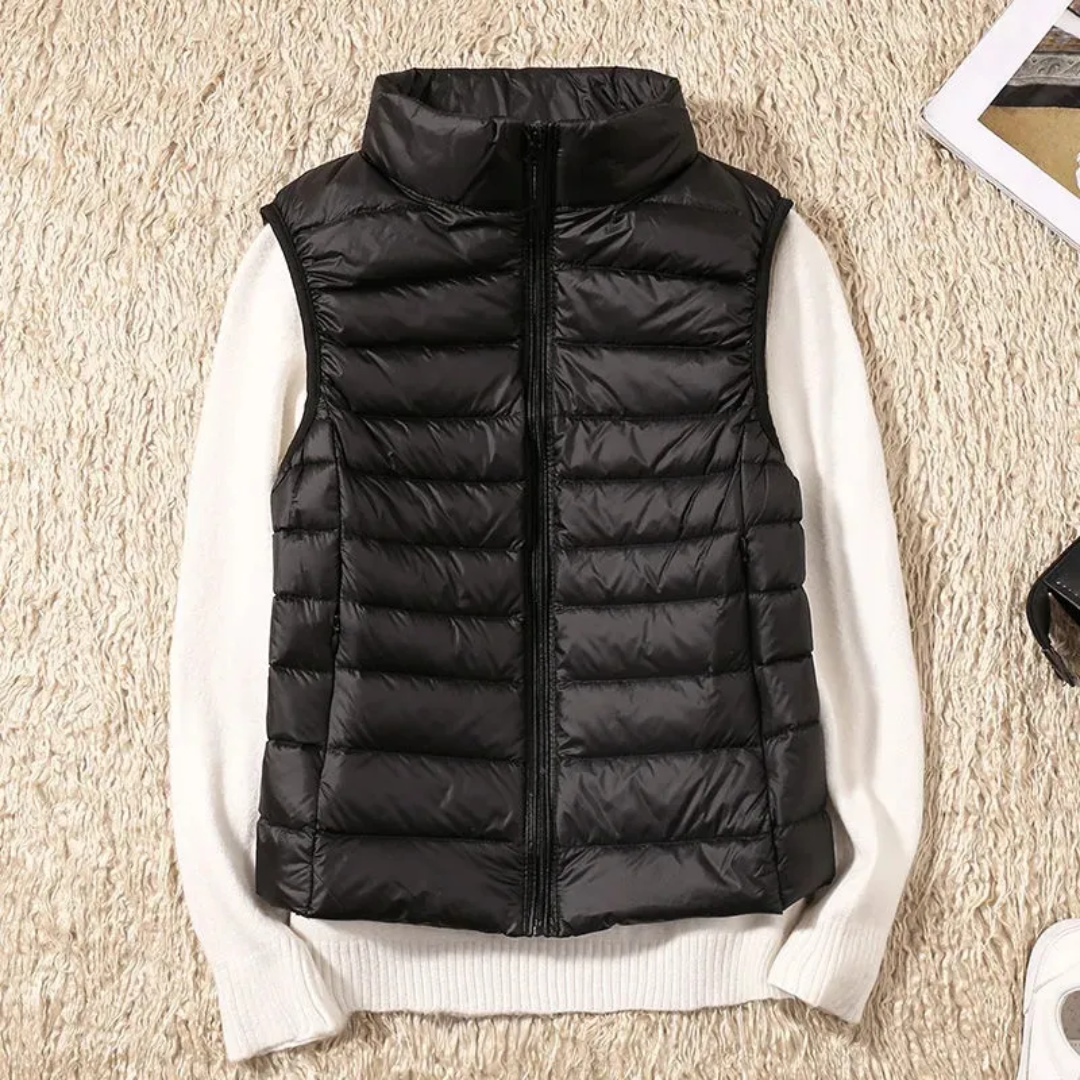 Puffer Gilet | Padded | Bodywarmer | Down Vest | Women's Gilet-Grace Aura